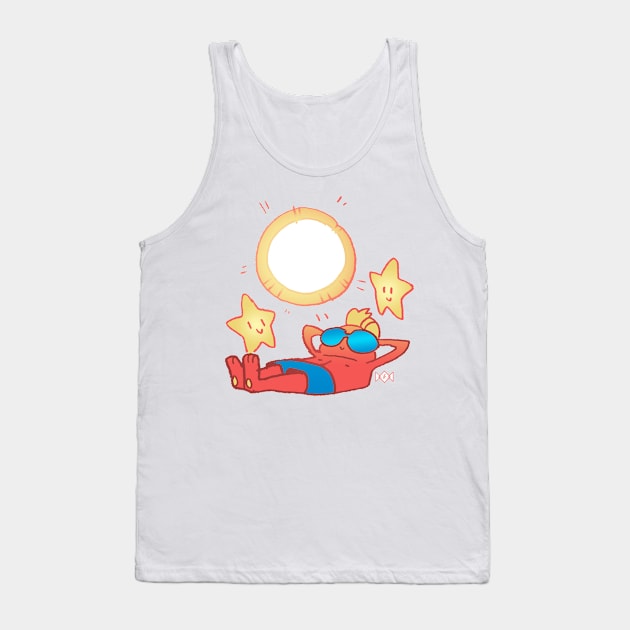 CRISPY SUNNER Tank Top by mikejbecker